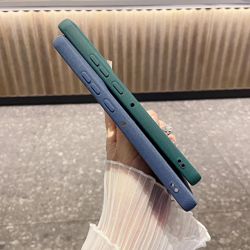 Matte Rock Sand Ultra Dünne Handyhülle für MOTO G Play 2025 G 5G 2026 G67 G57 Power G86 G56 G06 G75/55 Stoßfeste Schutzhülle – Detail 6