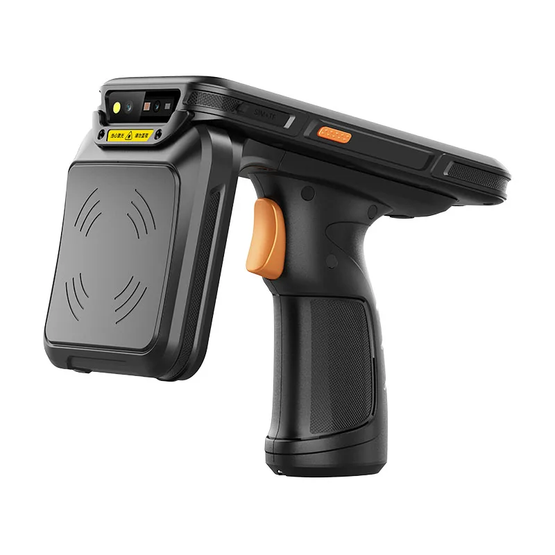 

Portable RFID Scanner Android UHF RFID Handheld Reader Wireless Long Range rfid reader handheld for Inventory