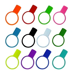 10pcs/lot Racket Grip Trainer Tool, Squash Padel Tennis Racket Grip Trainer Silicone for Tennis Training