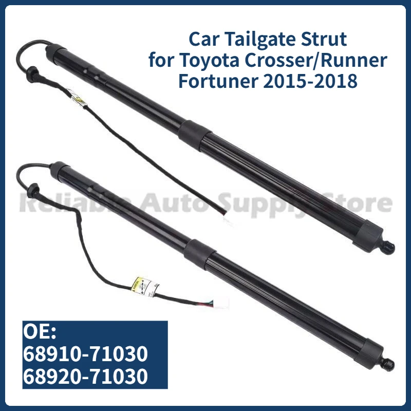 

1 Pair of Car Tailgate Strut 68910-71030 68920-71030 Electric Tailgate Support Bar for Toyota Crosser/Runner Fortuner 2015-2018