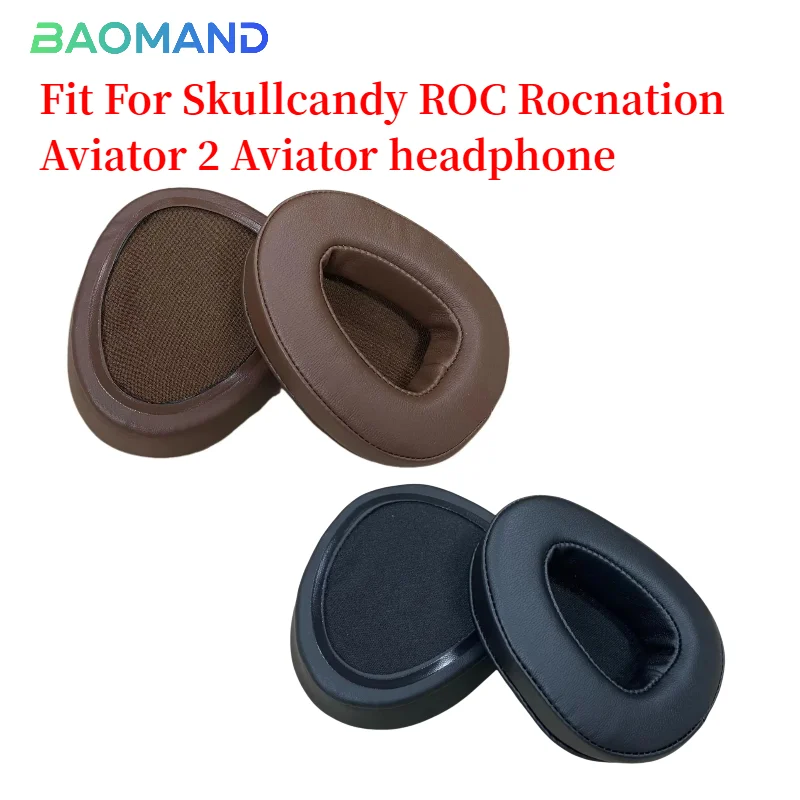

Earphone Ear Pads For Skullcandy ROC Rocnation Aviator 2 Aviator Earpads Sponge Soft Foam Cushion Replacement Headphones