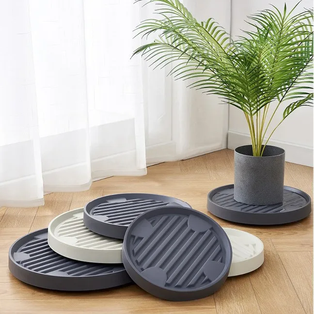 Mobile Pulley Base Bottom Support Water Bottom Potted Plant Weight Universal Wheel Round Drain Pad Flower Pot Tray Fast Delivery