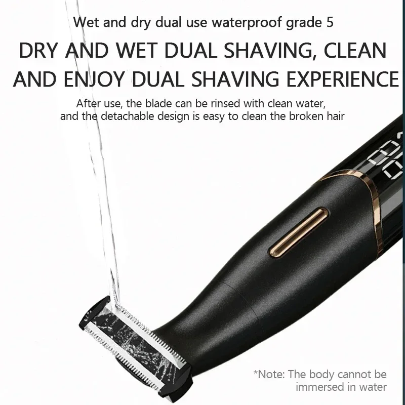 Professional Hair Clippers Precision Shavers Men's Bikini Line Sensitive Razor Balls Egg Shaver Face Trimmer Beard shears image 5