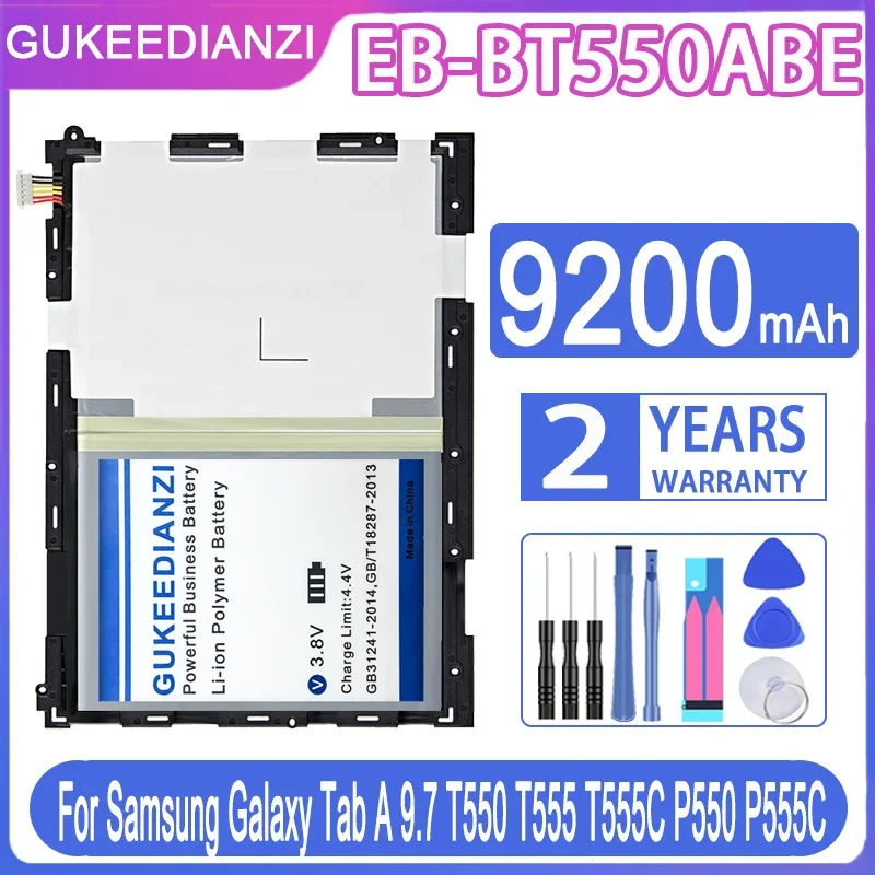 

Battery EB-BT550ABE 9200mAh For Samsung Galaxy Tab A 9.7" SM-T550 SM-P550 T555/S P351