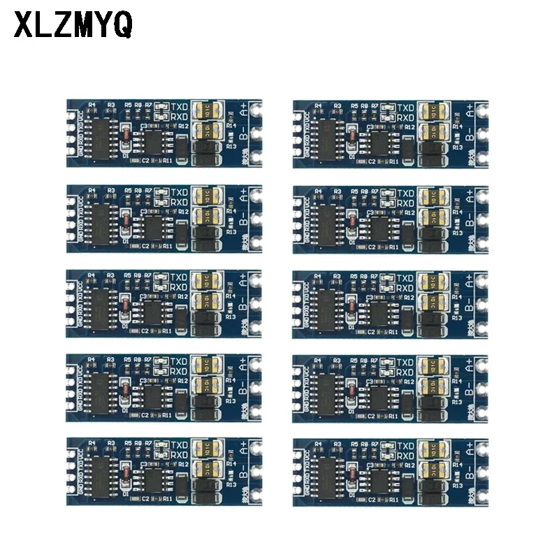 

10pcs TTL Turn To RS485 Module 485 To Serial UART Level Mutual Conversion Hardware Automatic Flow Control Power Supply Module