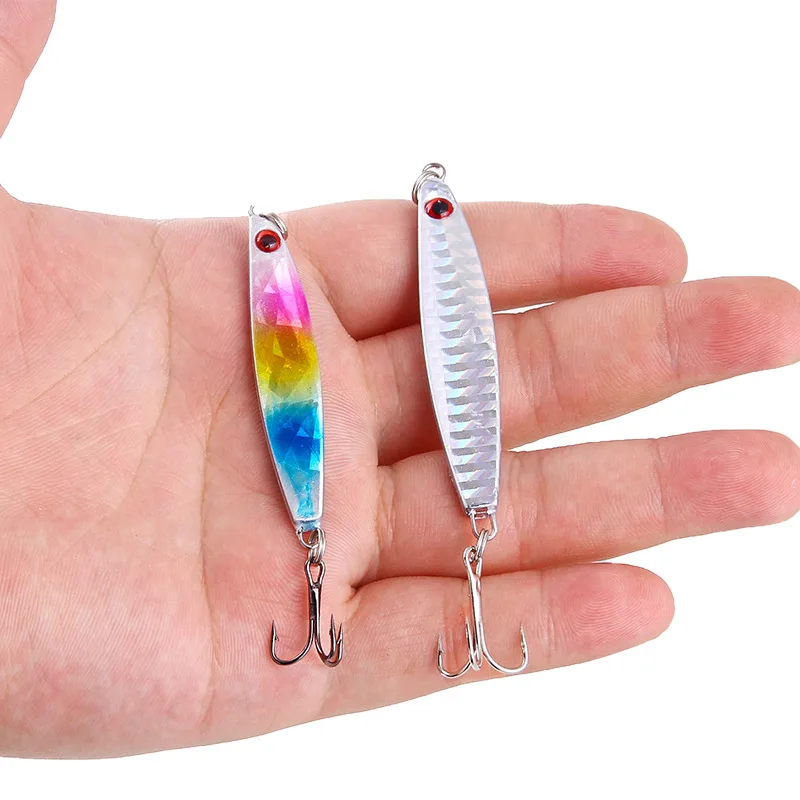 BILLINGS 14G 21G VIB Köder Künstlicher Fischköder Jig Shore Jigging Spoon Casting Drag Seebarsch-Köder Kunstköder Angelausrüstung