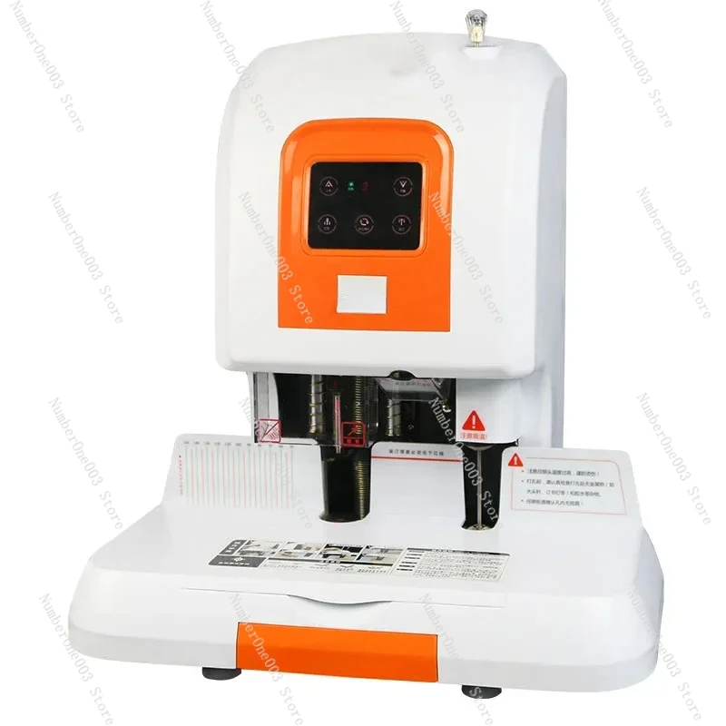 Automatic Binding Machine Electric Punching Machine Hot Melt Riveting Tube File Voucher Binding Machine