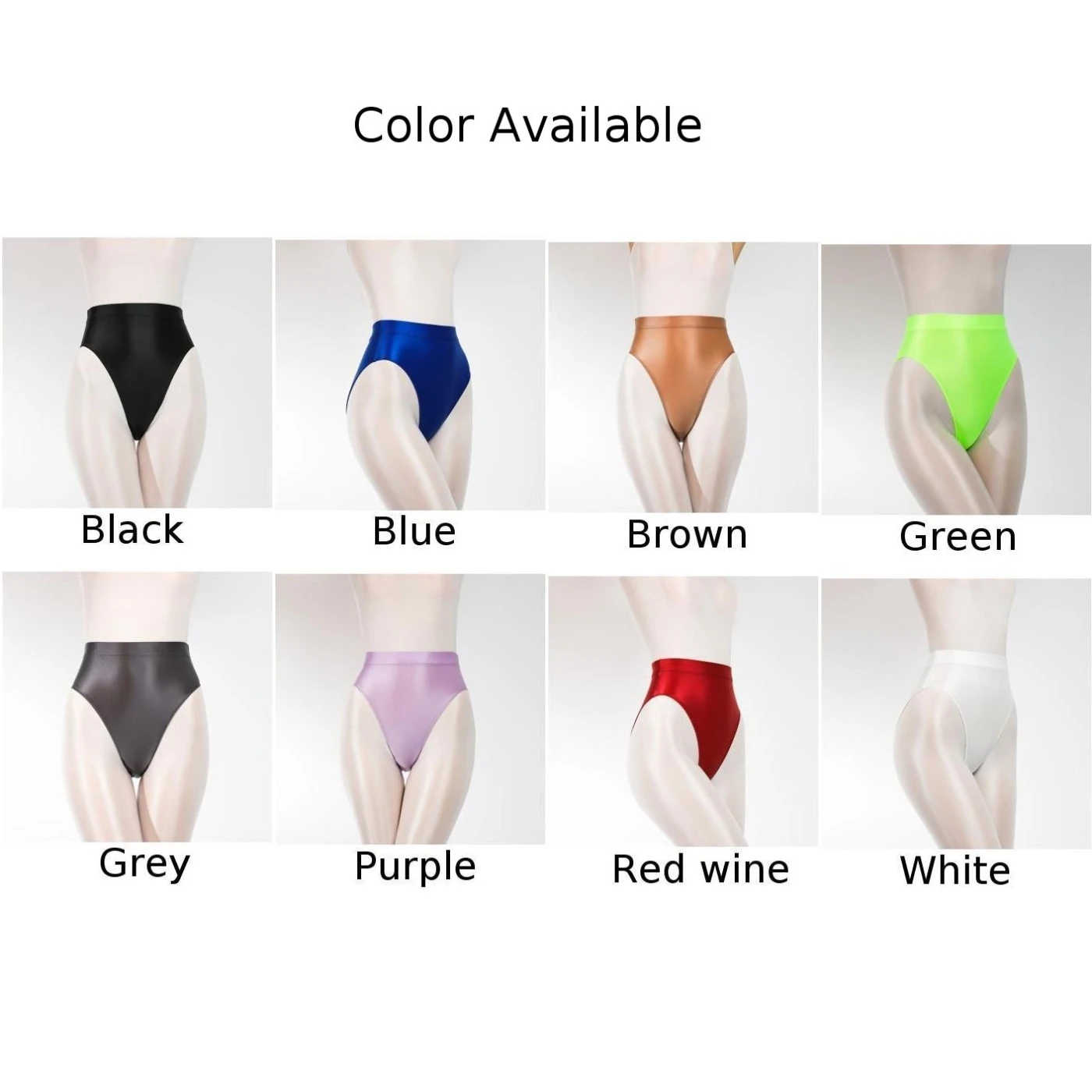 女性のハイウエスト光沢のあるサテンレギンス、超薄型、透明、不透明、ジム、ソフト、ヨガ、女性のブリーフ、透明、セクシー、大型