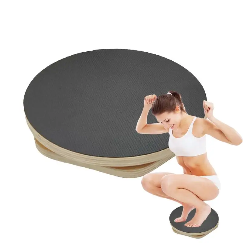 Twist Exercise Machine Balance Twist Board Wood Core Waist Twister Portable Twisting Disc Body Toning Abdominal Sculptor For Men