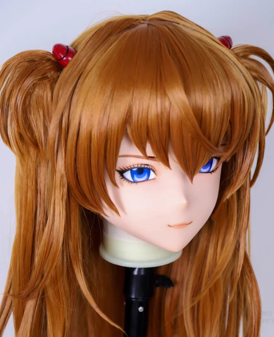 

C-58-65 Настроить полную голову смола мультфильм косплей японский персонаж аниме ролевая игра Crossdress маска кигуруми с задней оболочкой