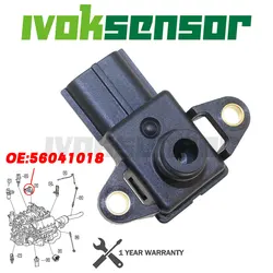 M.A.P Manifold Absolute Boost Pressure MAP Sensor 56041018 For 1999-2001 Jeep Grand Cherokee Dodge Ram Caliber 2.0L 4.0L 4.7L
