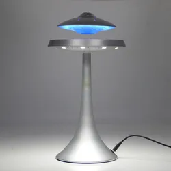 Design Super Cool UFO Speaker with night lamp Magnetic Floating Music Player Fashion Color Table Lamp