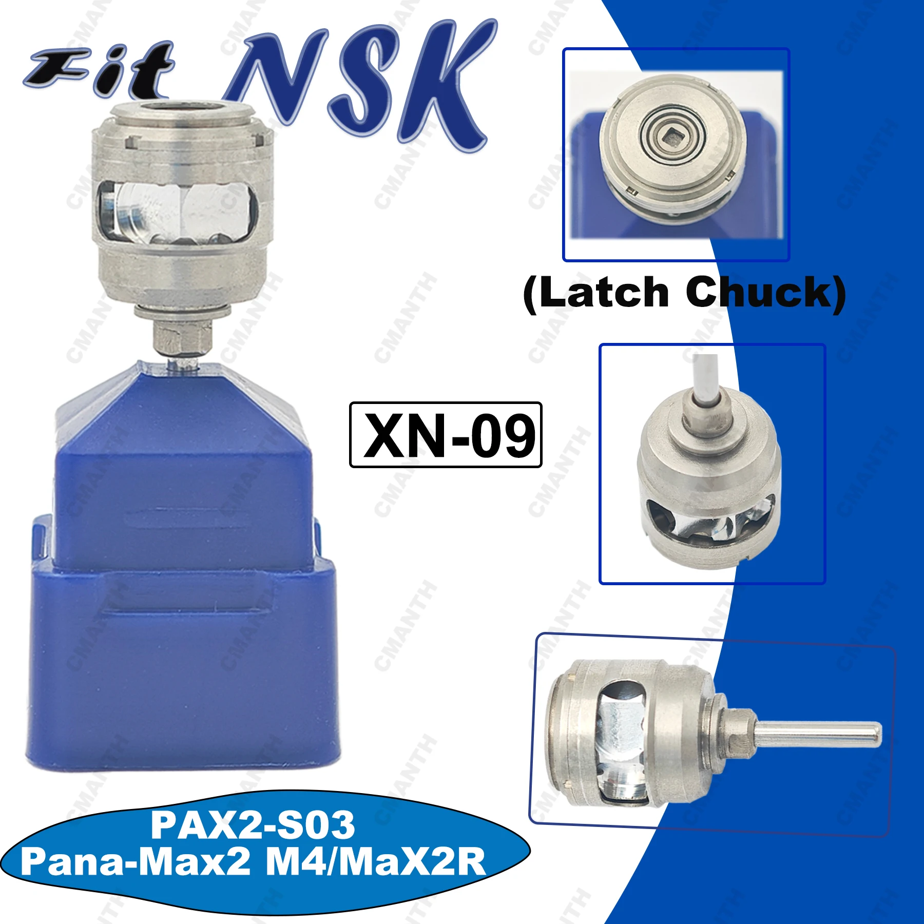 

Fit NSK Pana-Max2 M4-Max2R Dental Turbine Cartridge Dental Air Rotor PAX2-S03 XN-09 For High Speed Handpiece Replacement Tools