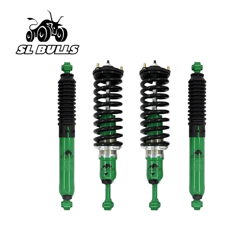 4x4 Suspension Lifts Front & Rear Rebound Adjustable Shock Absorbers for Toyota LC200