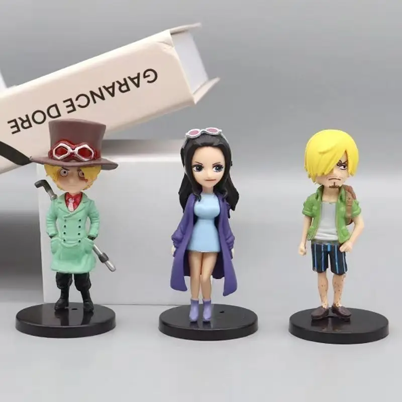 ワンピースルフィゾロ Q 版 6 フィギュア像モデルクリエイティブ高価値漫画アニメ車コンピュータデスクトップ装飾ギフト