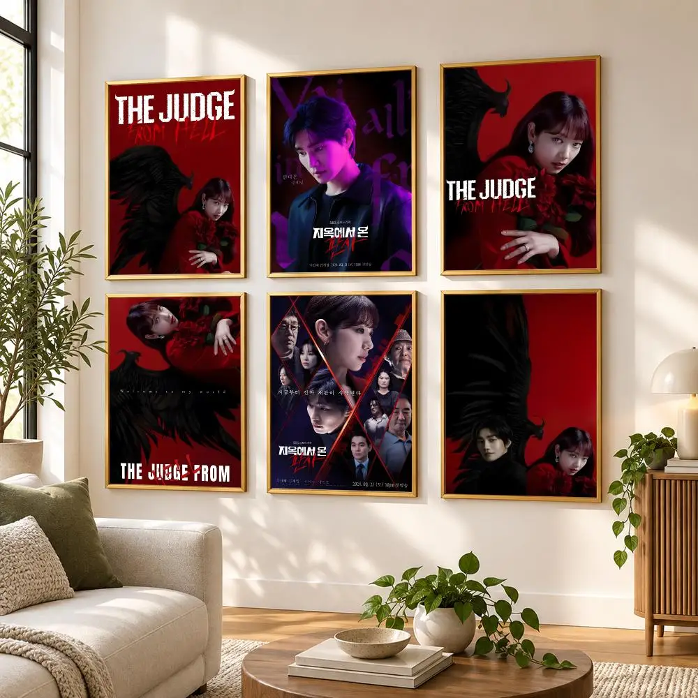 The Judge from Hell Poster HD art sticky wall waterproof home living room bedroom bar aesthetic decoration