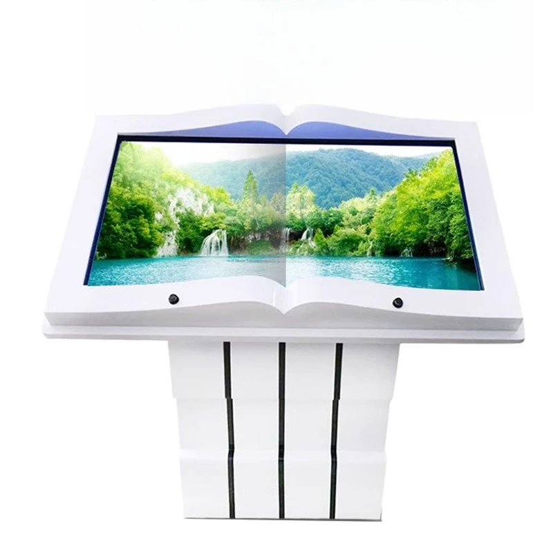 

32 inch/43/49 inch infrared touch flip book machine 55/65 inch air touch machine