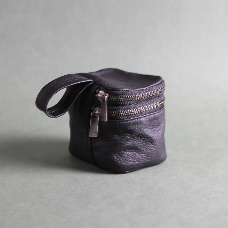 กระเป๋าเหรียญ Deerskin หนังหรูหราโบราณกระเป๋าอุปกรณ์เสริมกระเป๋า Casual กระเป๋าขนาดเล็ก Casual เงินกระเป๋ากระเป๋า