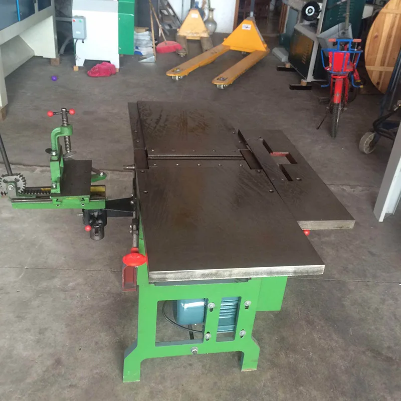 Mortise And Tenon, Sawing, Thickness And Planer Benchtop Multifunction Wood Jointer Planer Machine/Combined