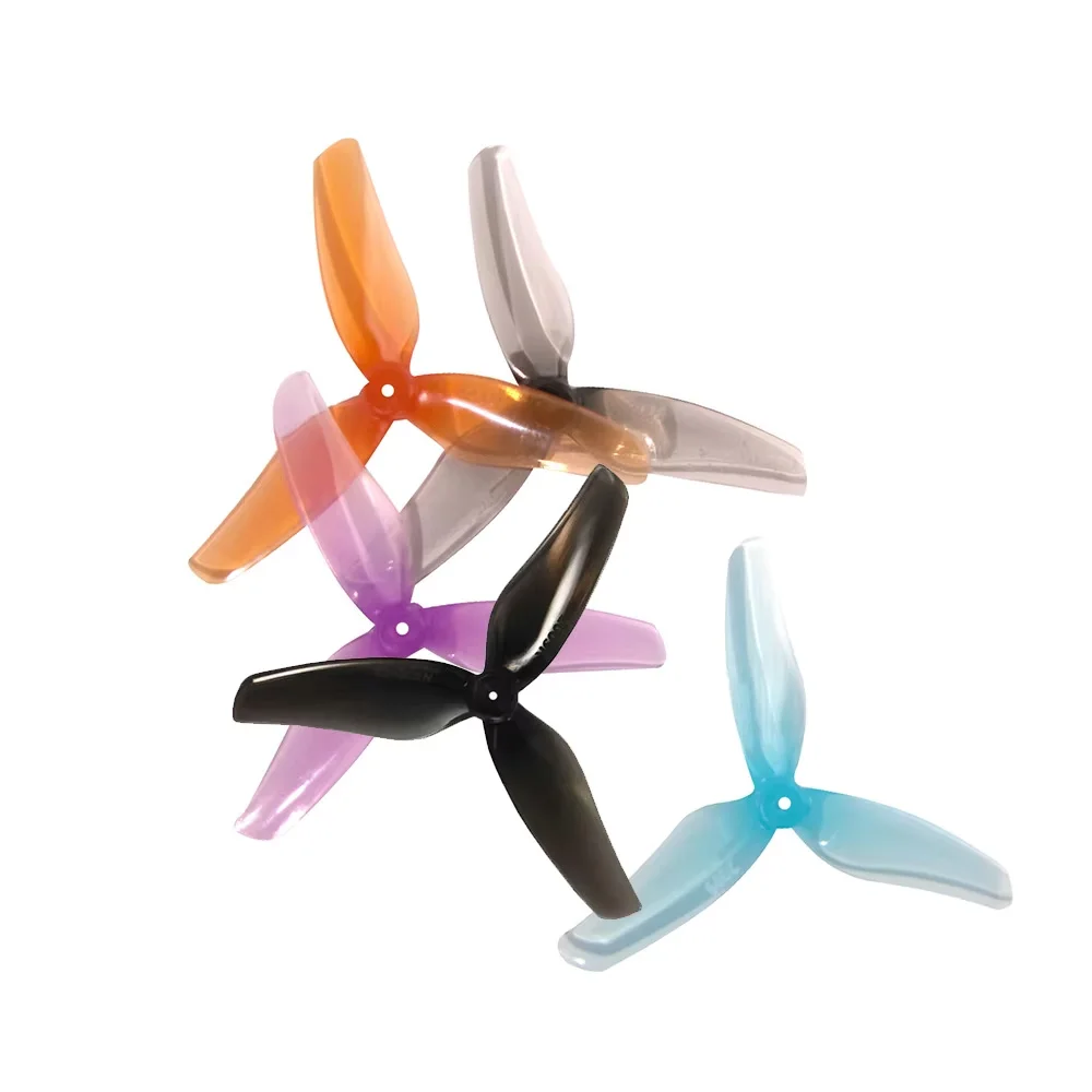 

4 пары/8 шт. пропеллеров Gemfan Hurricane 2009 2-лопастных из поликарбоната для микро-дронов 1 мм/1,5 мм, для RC FPV фристайла, 2-дюймовых микро-дронов