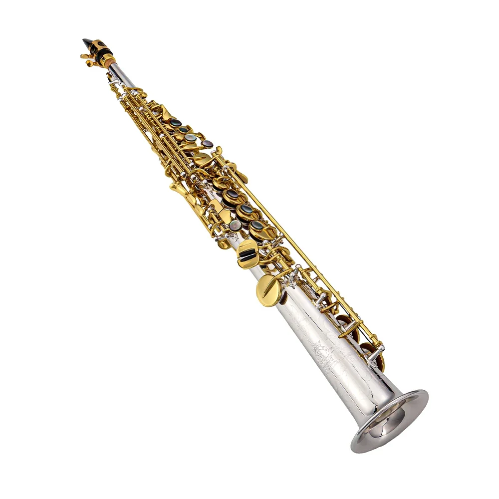 Professional Hand-Made Brass SS-S80 Lightweight Handcrafted Saxophone For Orchestra Performance Sound Stability Shipping Free