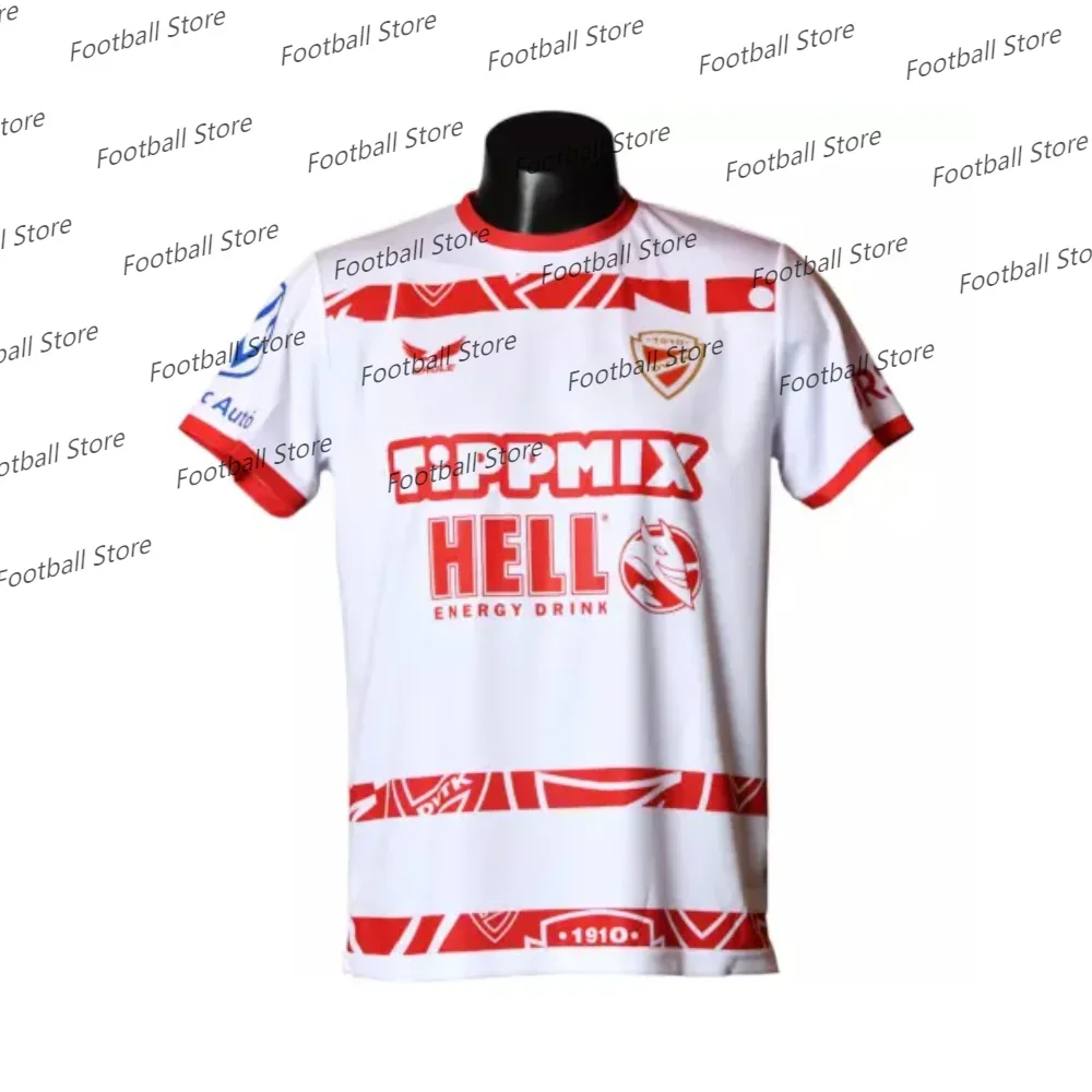 

Summer Men Short-Sleeved Jersey T-shirt Hungary Football Jersey Boys Size T-shirt Fashion T-shirt Diósgyőri VTK Kit Kid Jersey
