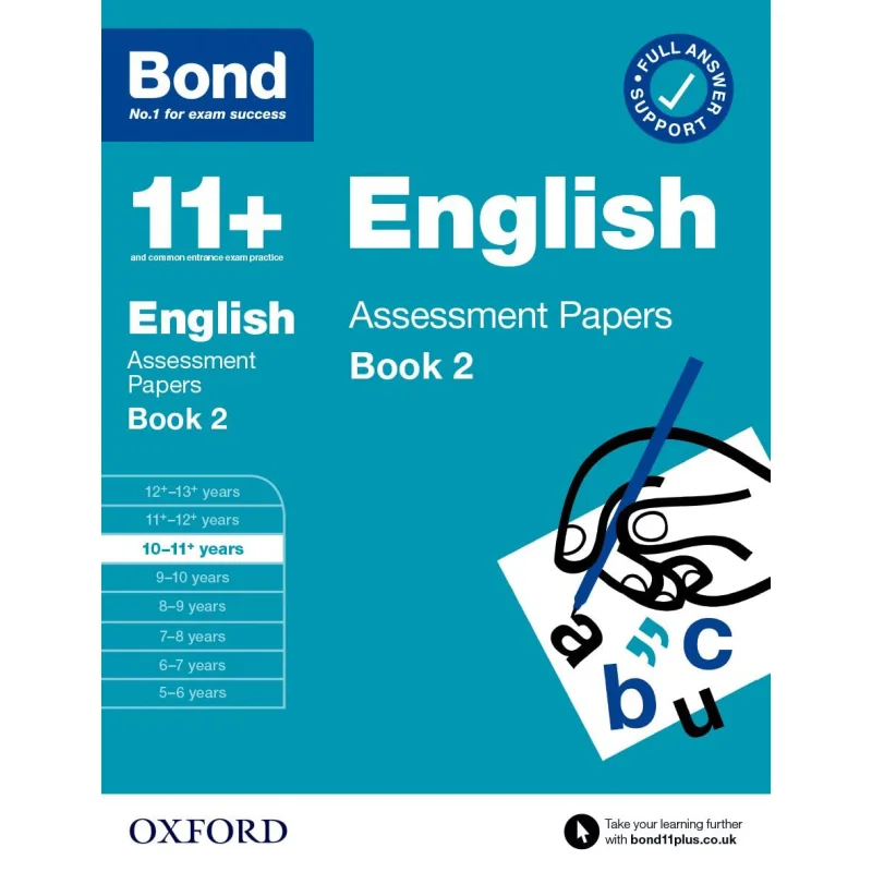 

BOND 11 ASSESSMENT PAPERS ENG 1011BK2 Oxford University Press Oxford University Press 9780192777393 Book