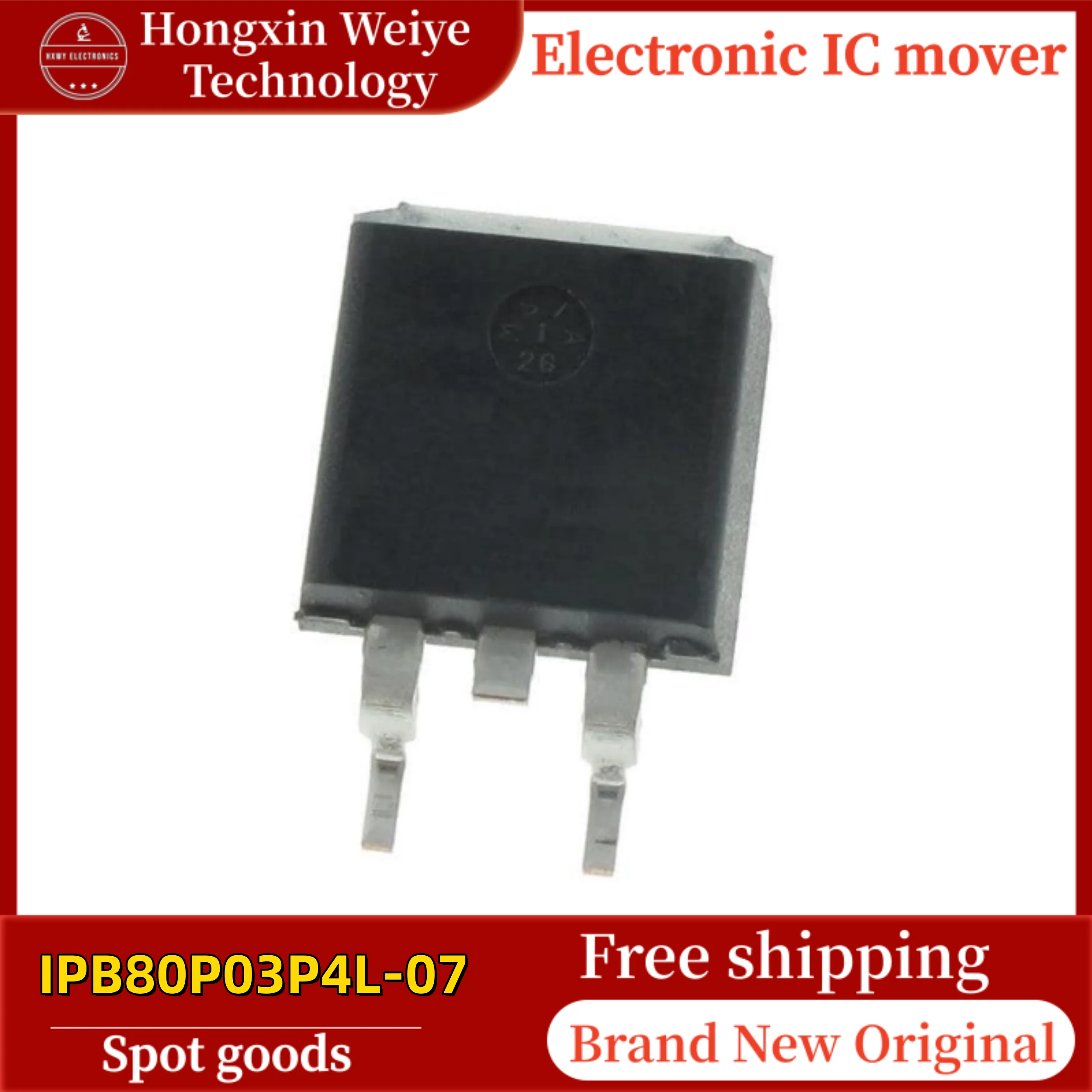 5/10 PCS IPB80P03P4L-07 4P03L07 TO-263 MOSFET Brand New In Stock Free Shipping