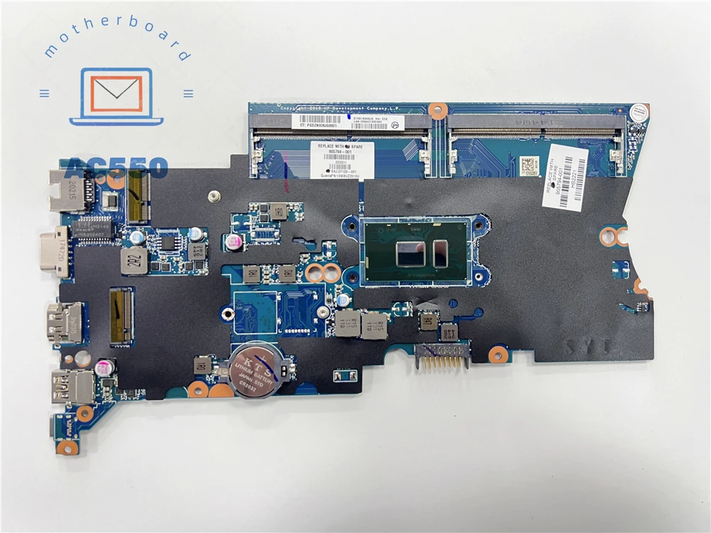 Laptop Motherboard 905794-601 DA0X81MB6E0 For HP 440 G4 with I5-7200U Fully Tested, Works Perfectly