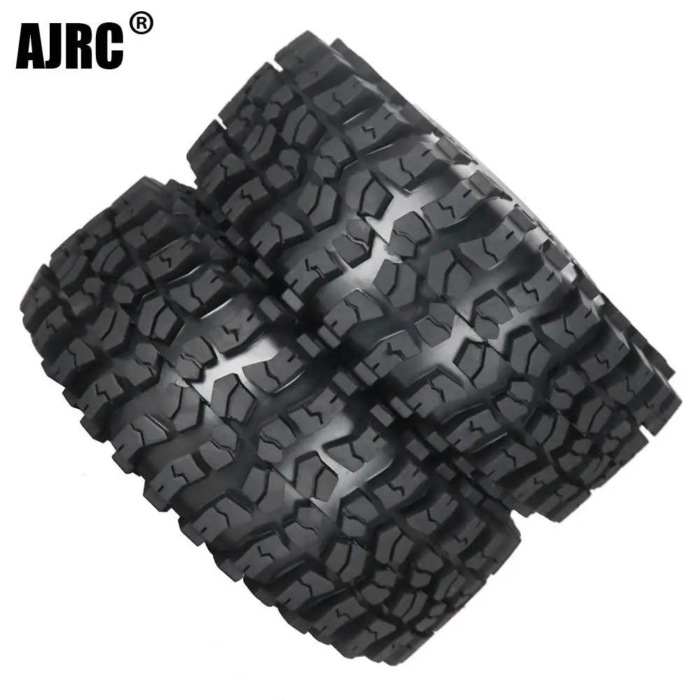 2.2 Inch G8 120*48mm Rubber Tire For 1/10 Rc Crawler Car Traxxas Trx4 Axial Scx10 Wraith Scx10 Yikong Wrangler 2.2 Wheel