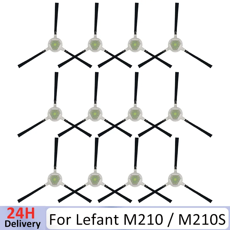 For Lefant M210 / M210S / M210B / M210P / M213 / OKP Life K2 / K3 / K4 / K5 /  MOOSOO MT501 Robot Vacuum Parts Side Brushes