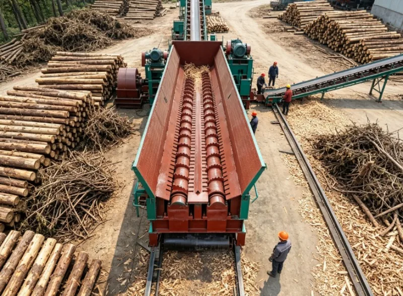 Portable Forestry Log Peeling Machine, Simple Light Structure Movable Timber Debarker Equipment For Multi-Scenario Use