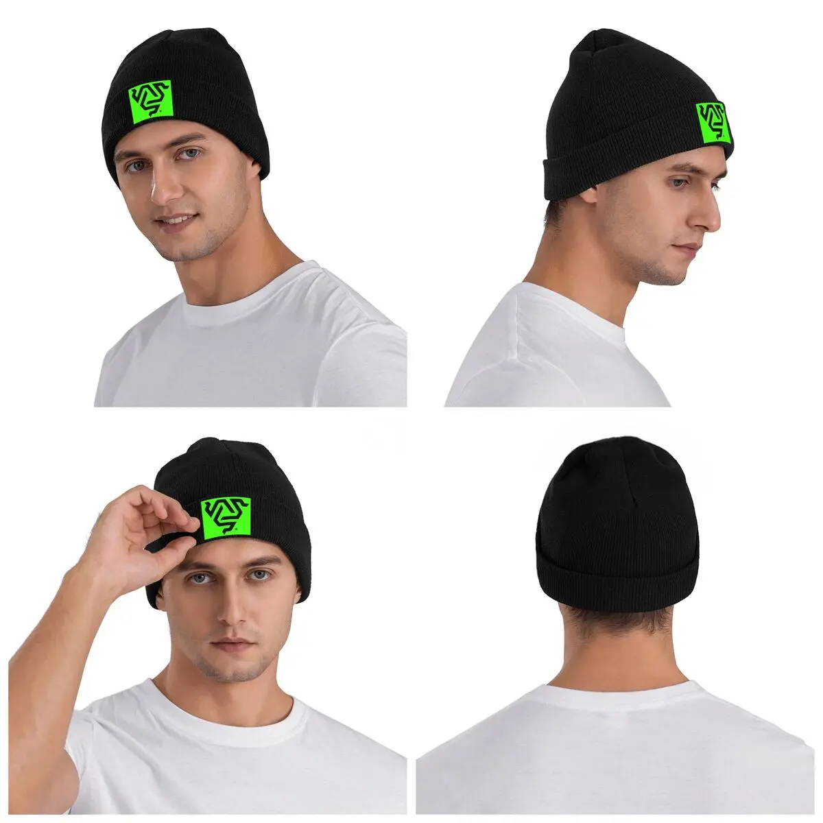 Razer Warm Knitted Cap Fashion Bonnet Hat Autumn Winter Outdoor Beanies Hats for Men Women Adult