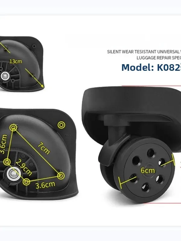 Universal Wheel Repair Parts for Luggage Carryon Suitcase Travel Bag Wheels Accessories No Brand Registered Trademark