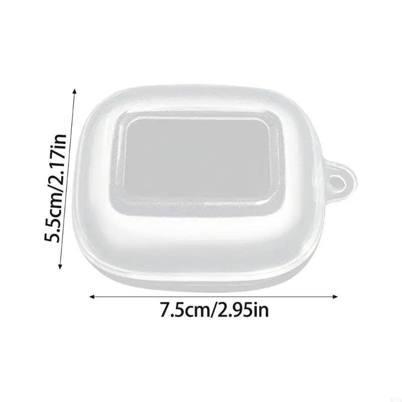 573a Безопасное защитное снаряжение не токсичное хранение наушников, прозрачный корпус для живого луча