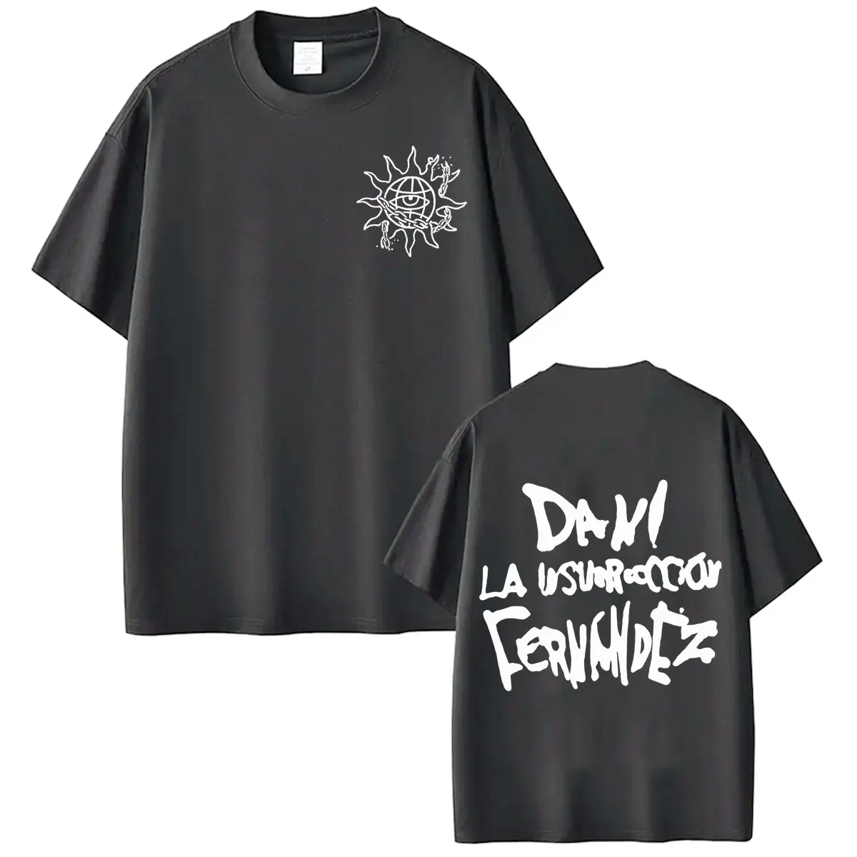 Dani Fernandez La Insurreccion Tour 2026 Print T-shit Men Women Hip-hop T-shit Summer Loose Casual Cotton Oversized T-shirts