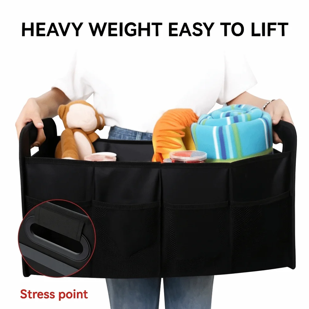 

Складной органайзер для багажника автомобиля, ткань Оксфорд, многофункциональная сумка для хранения багажника автомобиля, многофункциональная складная коробка для хранения обуви, грузовики