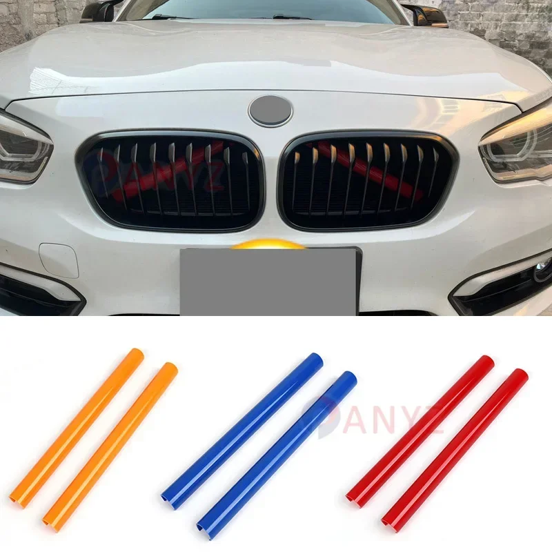 2Pcs Front Kidney Grille Cover Frame Trim For BMW G01 G02 G05 G06 G07 G30 G38 G32 G11 Front Grille Trim Strips Auto accessories