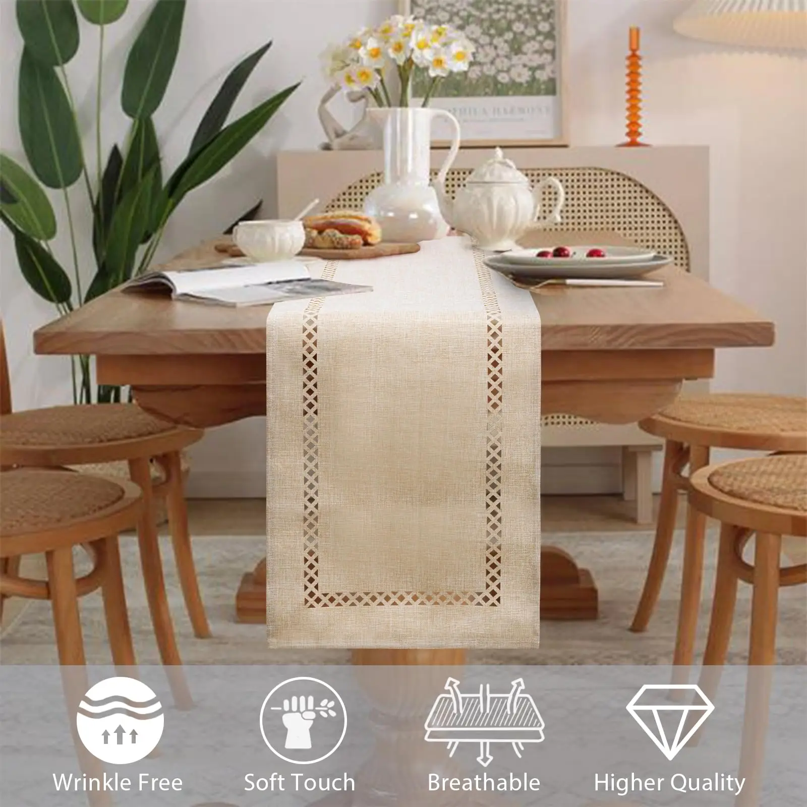 Thumbnail 4 - #96 Highest Rated Table Runners to Buy in 2026
