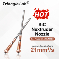 trianglelab Phaetus  0.4MM Sic Nextruder Prusa MK4 Nozzle MK4S Upgraded material, suitable for the need of high wear resistance
