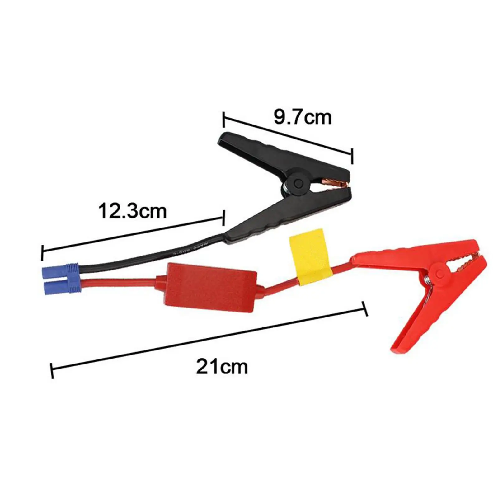 Genérico Jumper Starter Cable, Prático Booster Cable para viagens e exterior