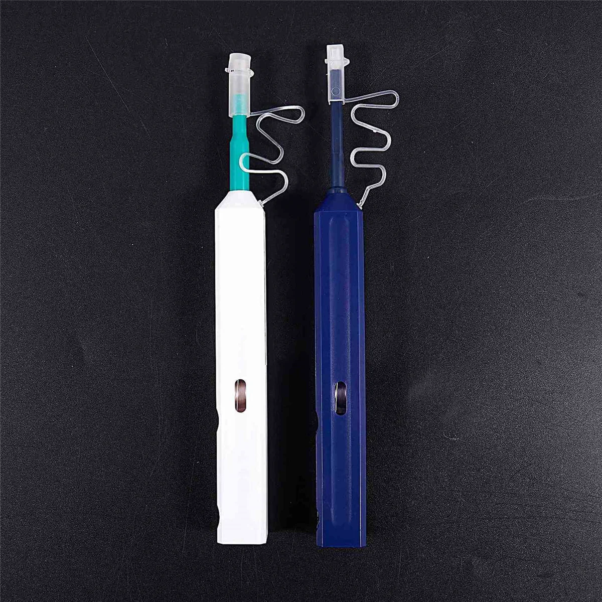 2Pcs FTTH Optical Fiber Pen Cleaner Tool Cleaning 2.5Mm LC MU 1.25Mm SC FC ST Connector Fiber Optic Cleaning Tools Smart Cleaner
