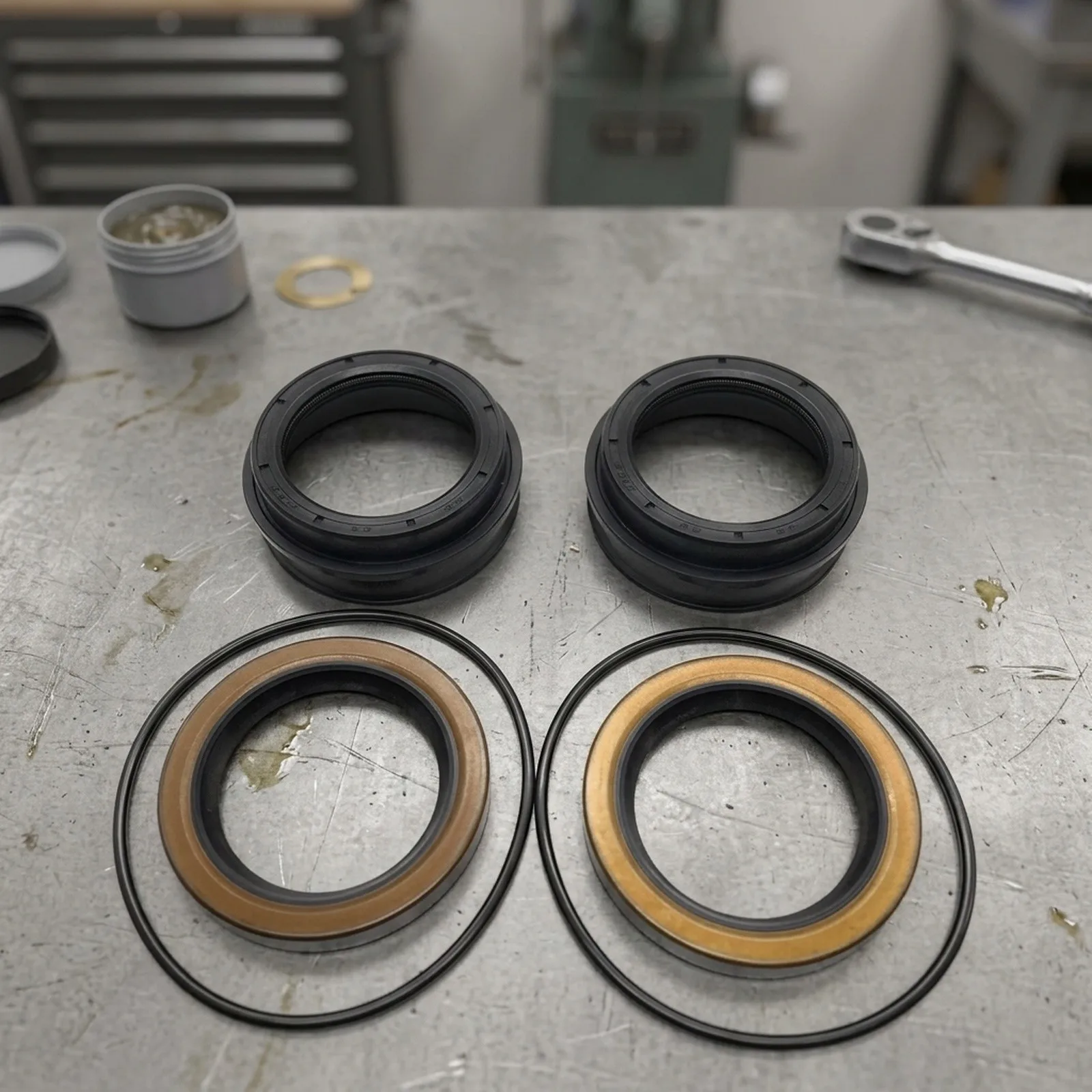 Axle Seal Replacement Rear Axle Seal Kit Axle Seal Axle Sealing Kit OEM Specifications Robust Material Seals For TACOMA