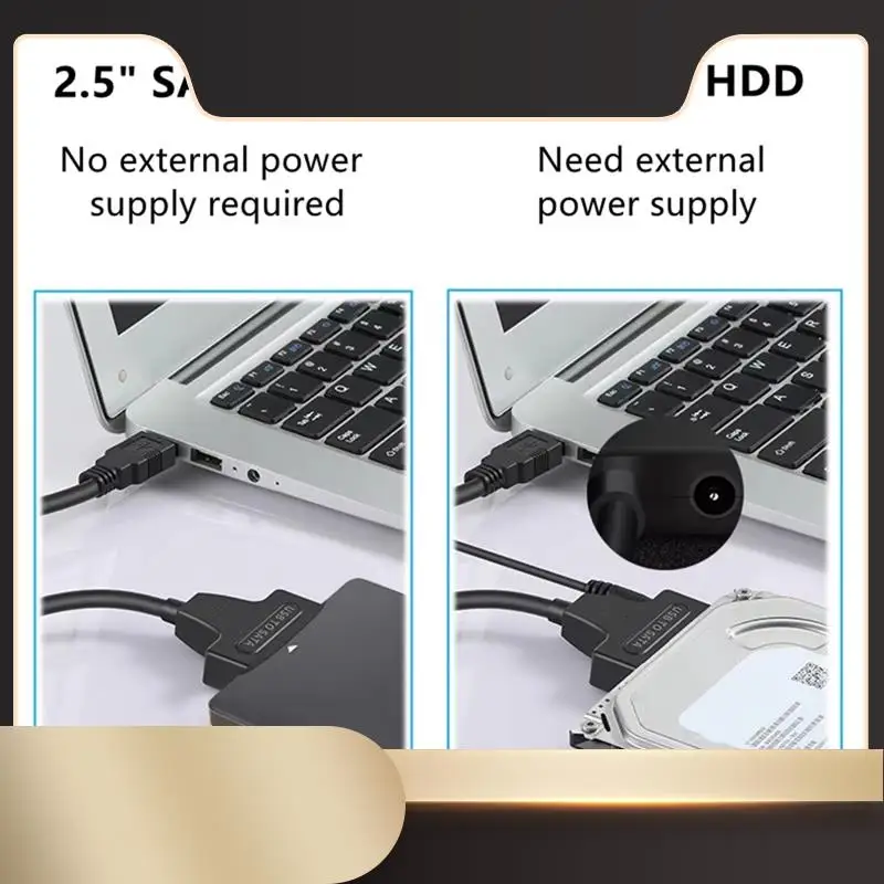 

SATA To USB 3.0 Adapter Cable For 3.5/2.5 Inch SSD HDD SATA III Hard Drive Disk Converter Support UASP EU Plug-N36R