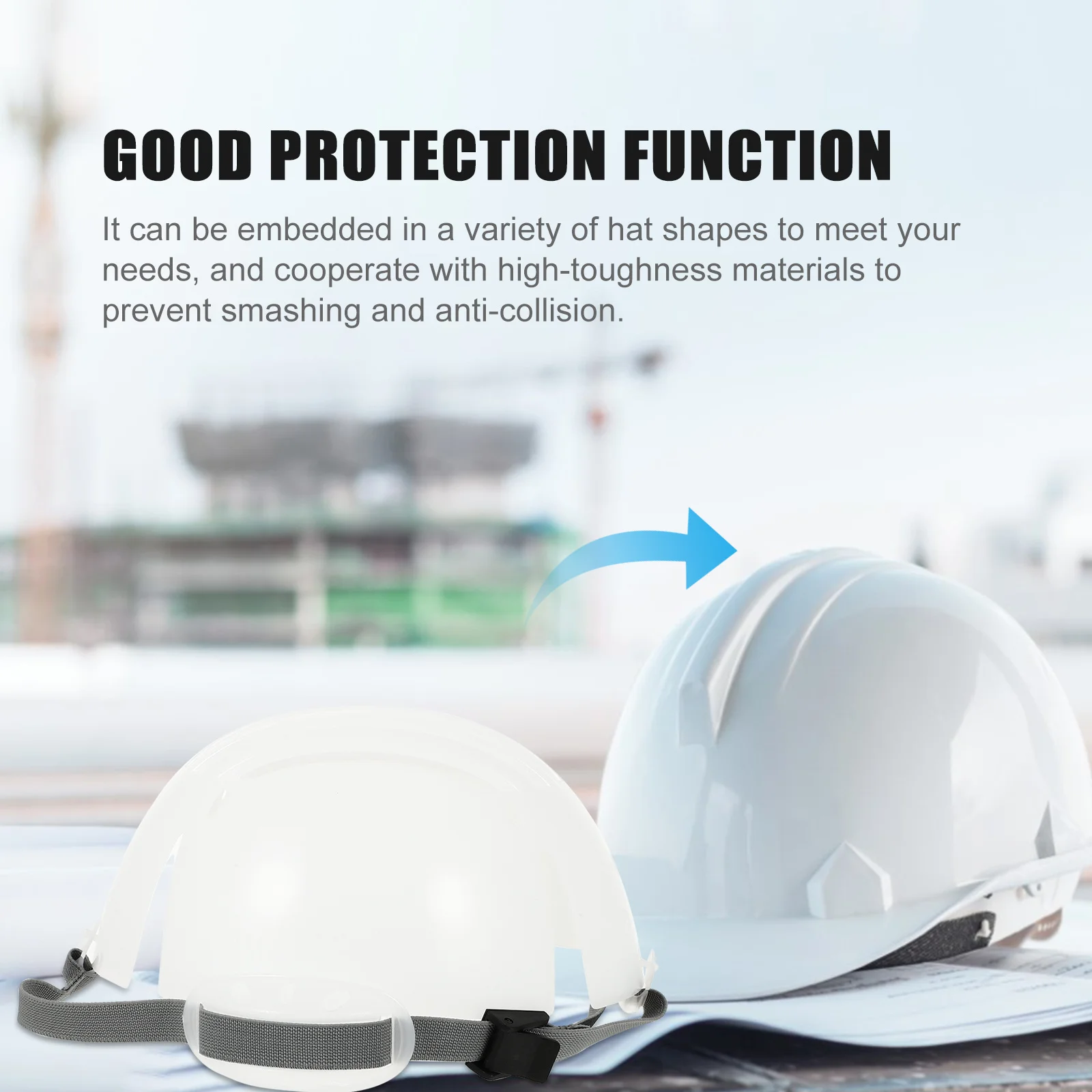 

Bump Caps Insert Universal Fit Lightweight Safety Bump Cap Liner For Work Sports Breathable Head Protection