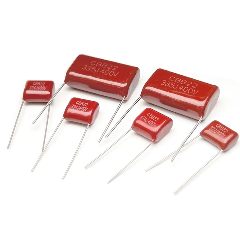 10PCS 400V CBB Polypropylene Film Capacitor 10nF 22nF 33nF 39nF 47nF 100nF 220nF 470nF 103 223 104 393 473J 333 154 224 334 474J