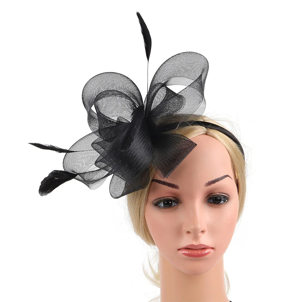 

Fascinator Hat Base Tea Party Hats for Women Camouflage Clip Miss Clips Hair Jewelry