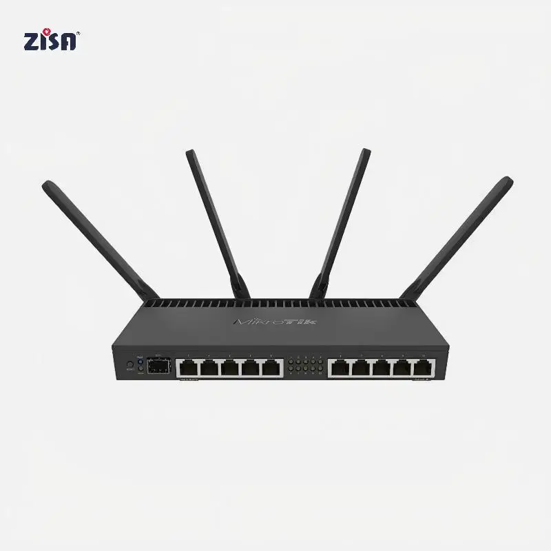 New Original MikroTik RB4011iGS+5HacQ2HnD-IN 10Port Gigabit SFP+ Dual Band WiFi Router Quad Core 1GB RAM Enterprise Gateway in s
