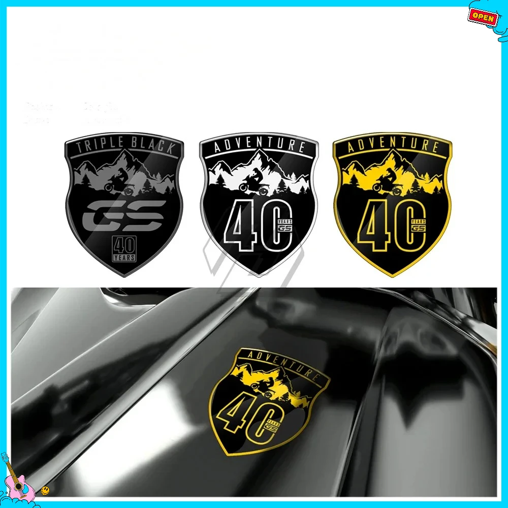 

3D Decals 40 Years GS Sticker For BMW Motorrad F750GS F850GS R1200GS R1250GS Adventure Edition