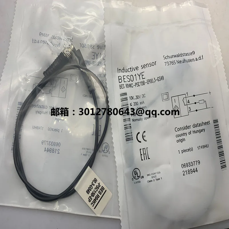 New proximity switch sensor BES R04KC-PSC15B-EP00.3-GS49 In stock